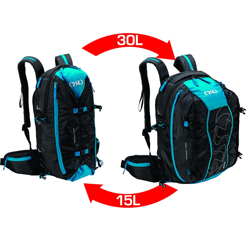 backpack TSL Outdoor Dragonfly 15/30 black/blue